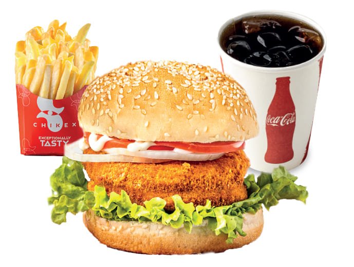 Chicken-burger-combo201.jpg Crispy Chicken Burger - Image 1