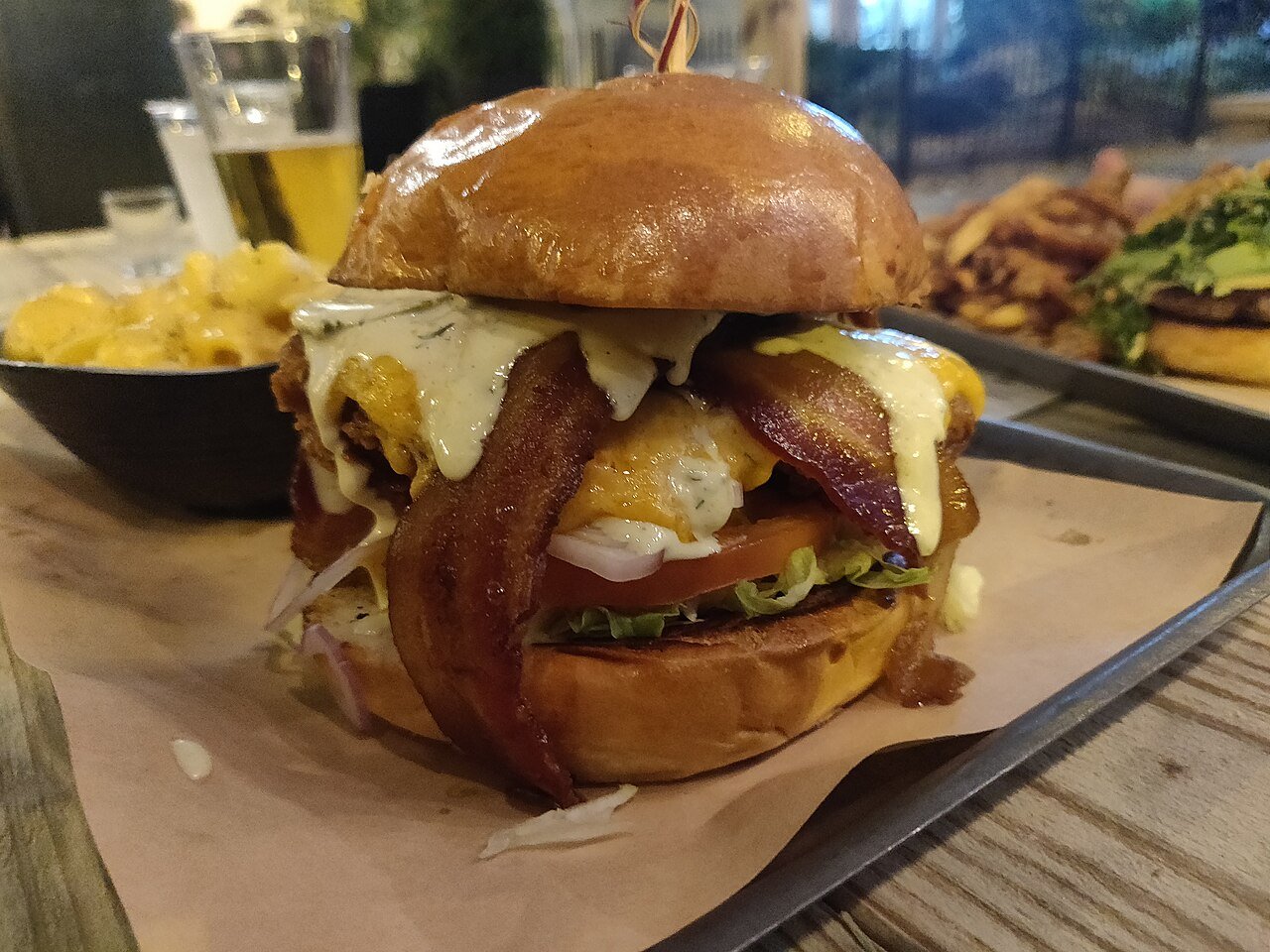 Fried20chicken20burger20.jpg Grilled Chicken Avocado Burger - Image 1